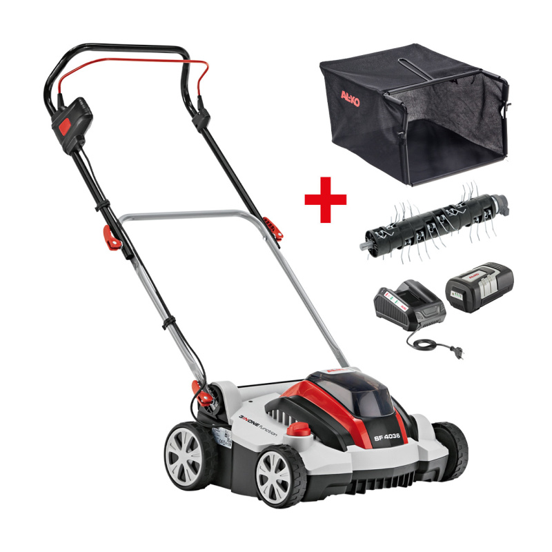 AL-KO SF 4036 Li 36V SET - akumulátorový provzdušňovač (s 4,0 Ah akumulátorem a nabíječkou)