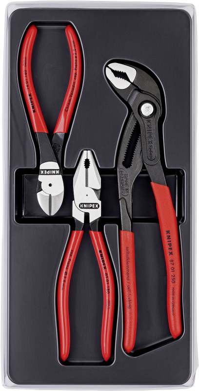 Sada kleští 3 ks KNIPEX 002010