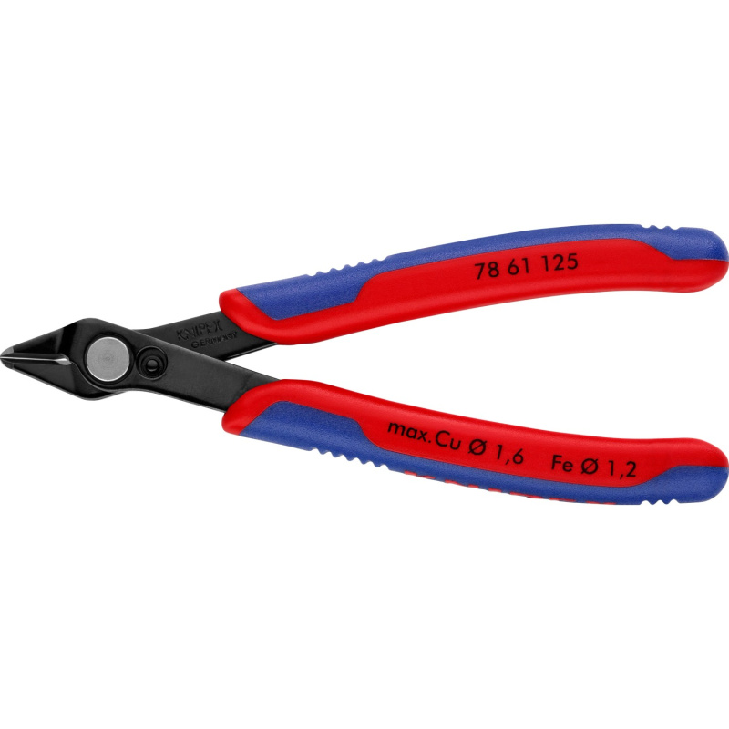 Knipex Kleště pro elektroniku Electronic Super Knips ESD, brunýrované, 125 mm
