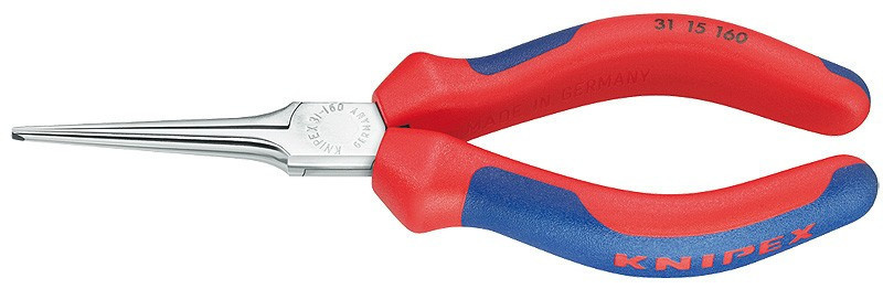 Rovné půlkulaté kleště 160 mm Knipex s dlouhými čelistmi - 3115160