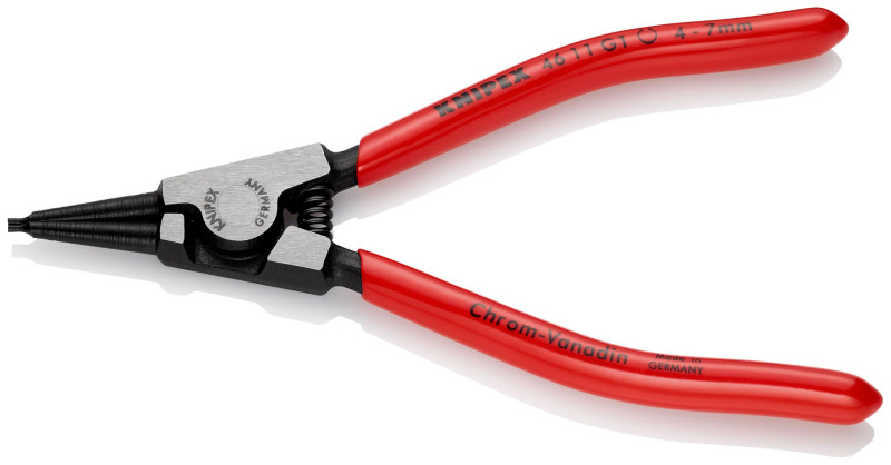 Vnější přímé kleště na pojistné kroužky 140 mm  - 4611G1 Knipex