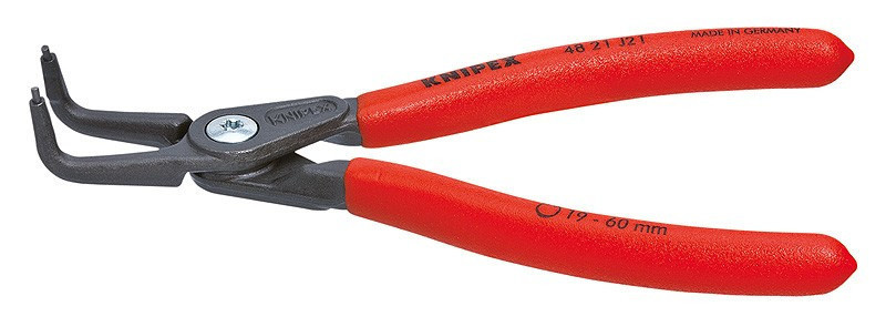 Vnitřní zahnuté kleště na pojistné kroužky 210 mm  - 4821J31 Knipex