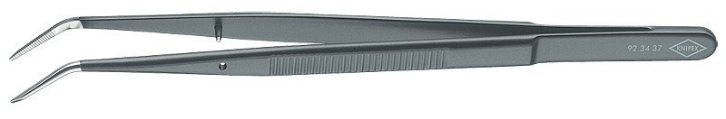 Precizní pinzeta s vodícím kolíkem zašpičatělý tvar 155 mm  - 923437