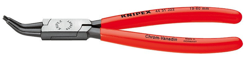 Vnitřní zahnuté kleště na pojistné kroužky 225 mm  - 4431J32 Knipex