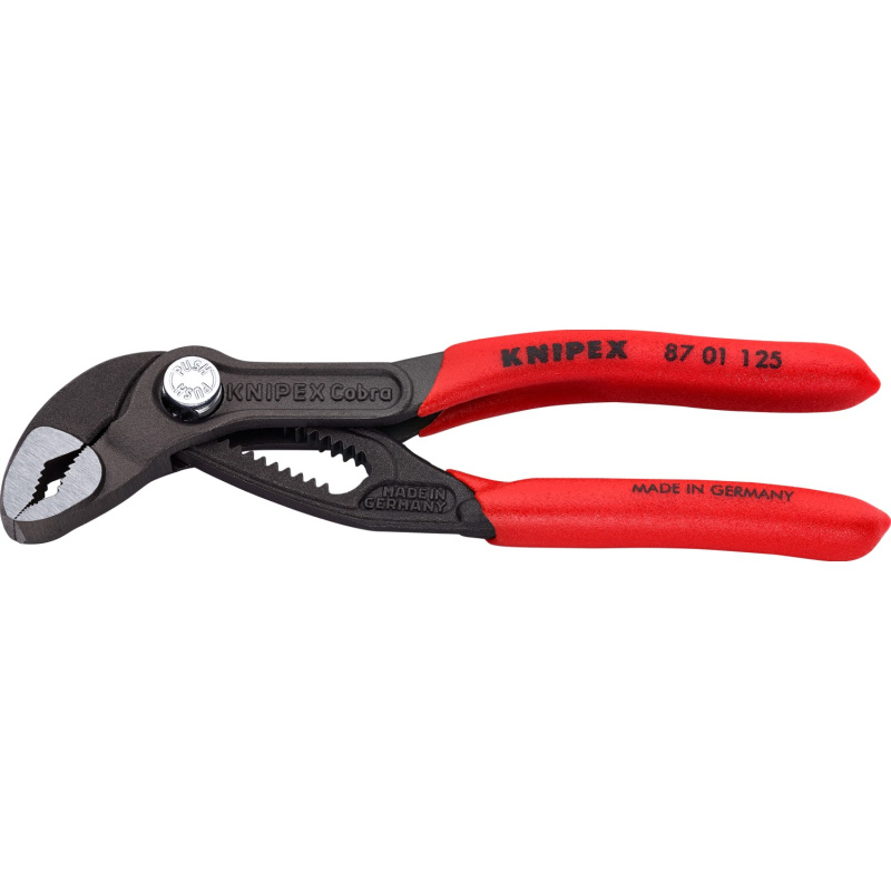 Knipex Kleště na vodní čerpadla Cobra, fosfátované na šedo, 125 mm