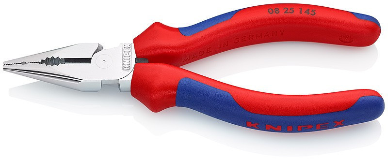 Kombinované úzké ploché kleště chromované 145 mm  - 0825145