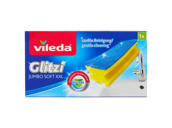 VILEDA Glitzi Jumbo XXL Houbička do koupelen 1 ks