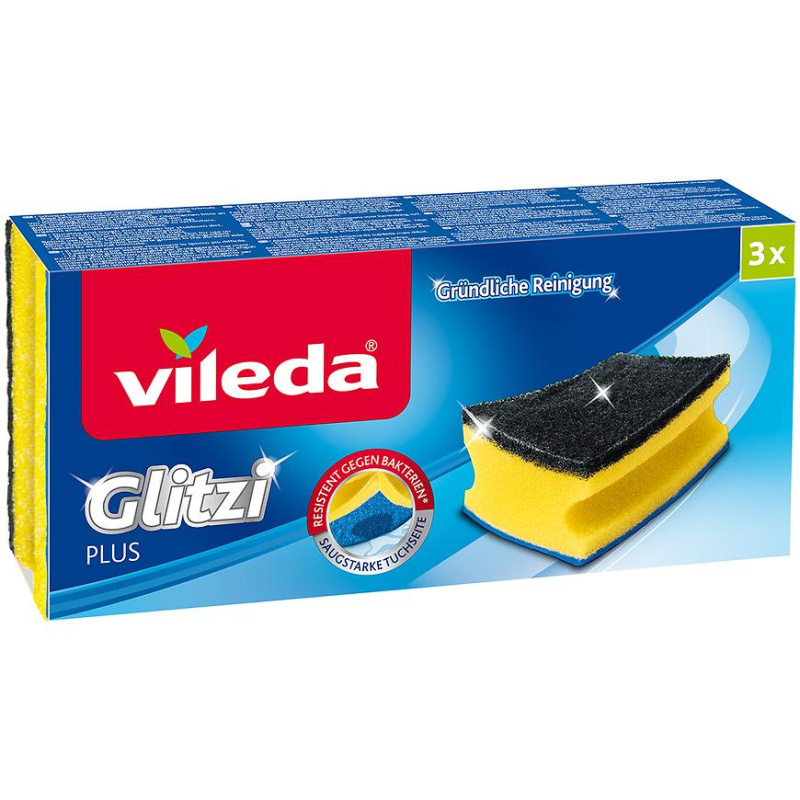 VILEDA Glitzi Plus Houbička 3 ks