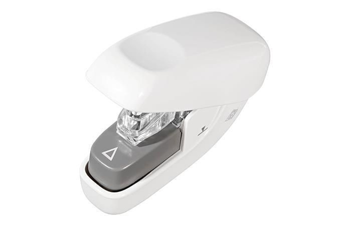 Wedo Mini - bezsponková sešívačka - na 5 listů, bílá
