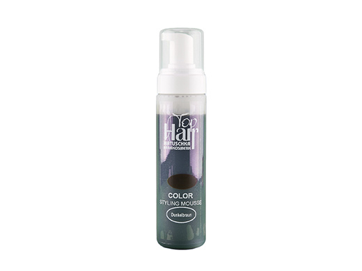 Color tužidlo DUNKEL BROWN 200ml - TOP Hair - tmavě hnědá  Matuschka