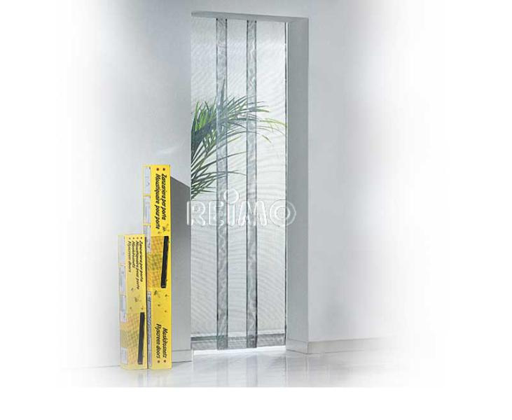 Závěs na dveře proti hmyzu 95x220cm 3 lamely teleskopický