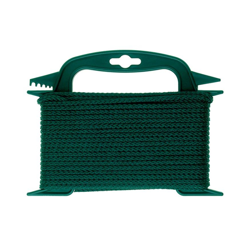 PP-šňůra čern. plet. 4 mm 20 m