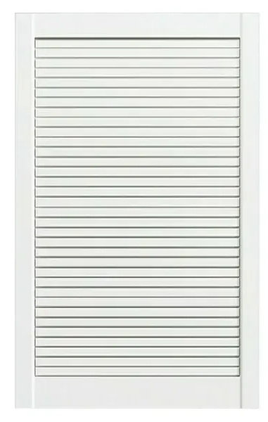 German Lamelová dvířka / 717 × 594 mm / bílá Varianta: ivi1