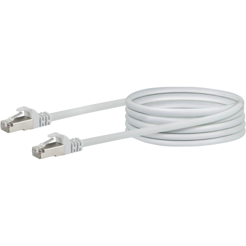 Schwaiger Síťový kabel CAT 6 (SF/UTP) konektor RJ45 > konektor RJ45 5 m bílý