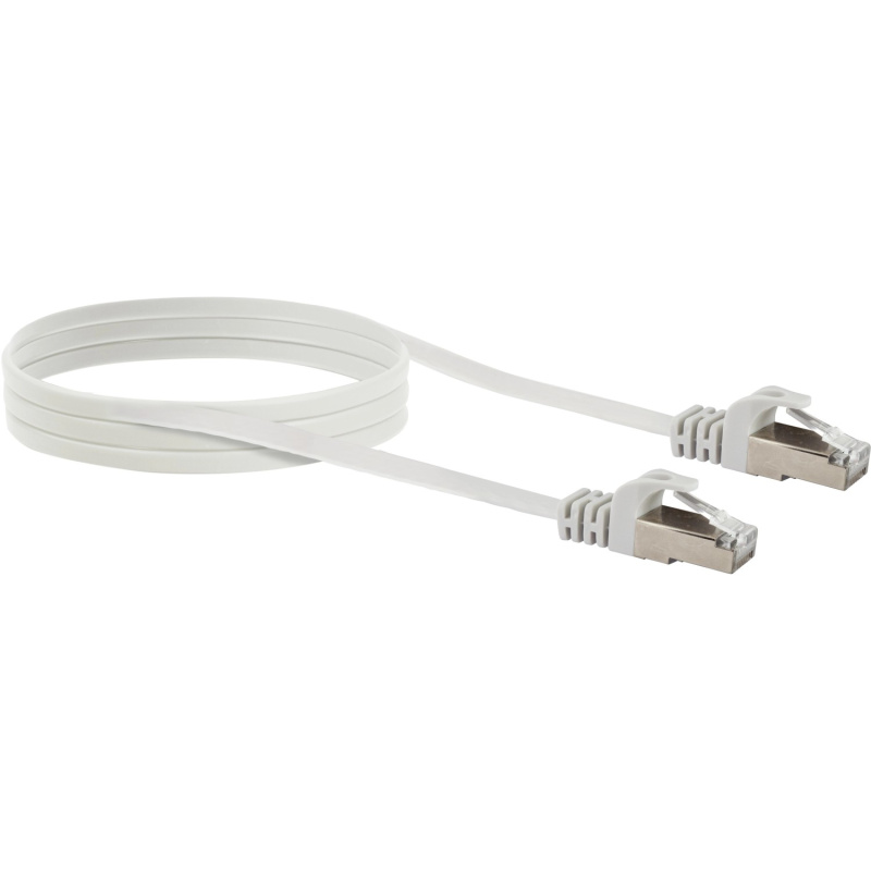Schwaiger Plochý síťový kabel CAT 6 U/FTP konektor RJ45 3 m