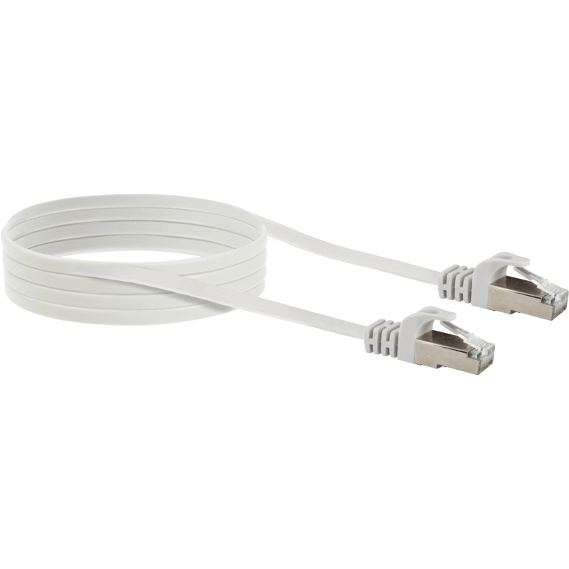 Schwaiger Plochý síťový kabel CAT 6 U/FTP konektor RJ45 5 m