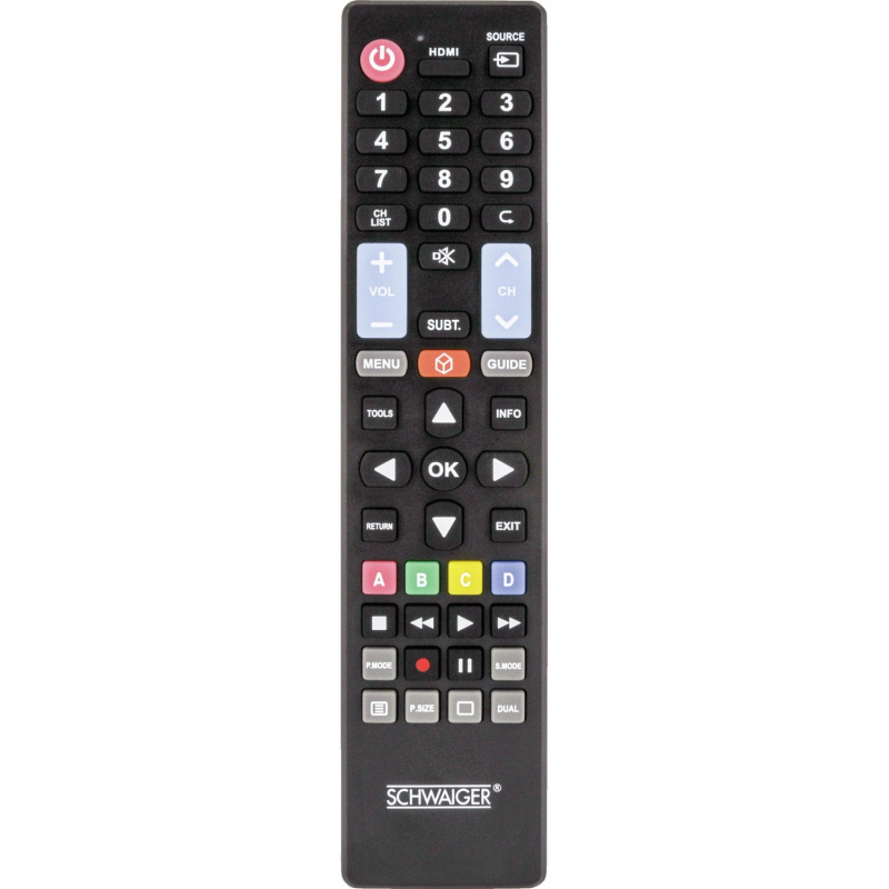 Schwaiger Náhradní univerzální dálkový ovladač pro TV UFB100U 533