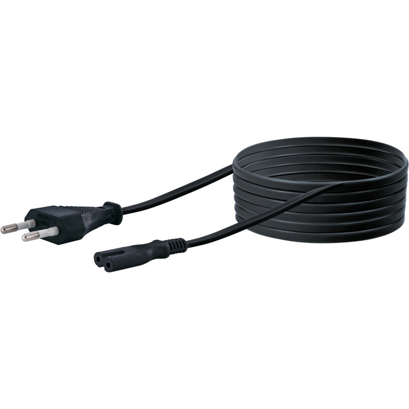 Schwaiger Napájecí kabel Euro typ C / IEC 60320 C7, 3 m