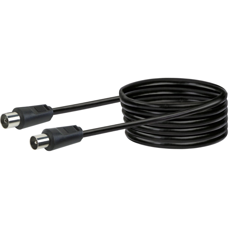 Schwaiger Anténní kabel černý 7,5 m