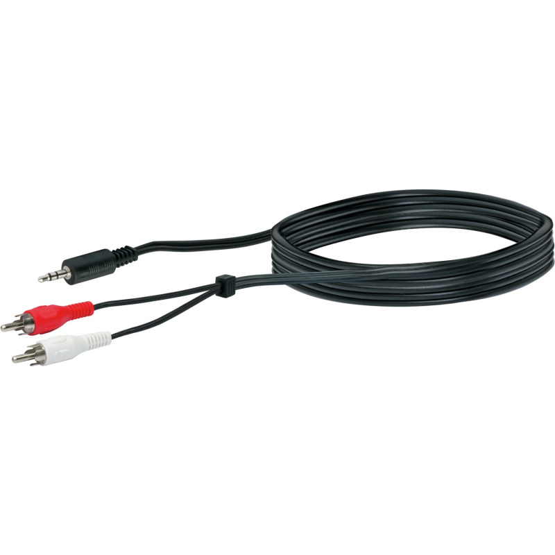 Schwaiger Adaptérový kabel audio stereo 3 m