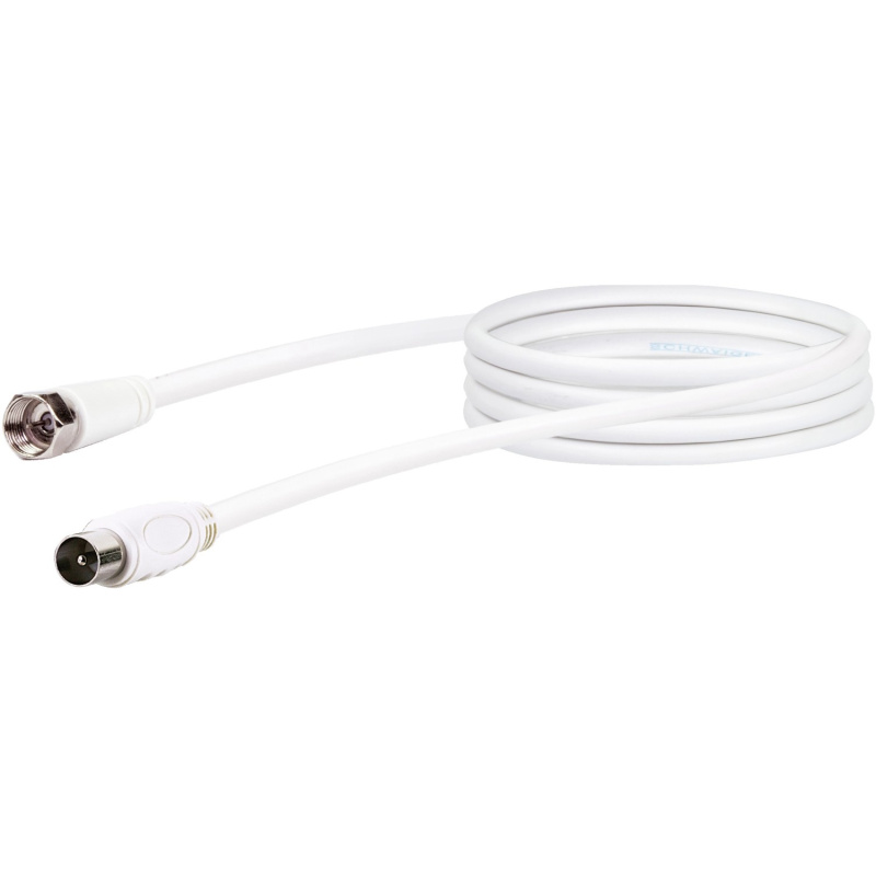 Schwaiger Satelitní připojovací kabel 75 dB 1,5 m zástrčka F/zástrčka IEC
