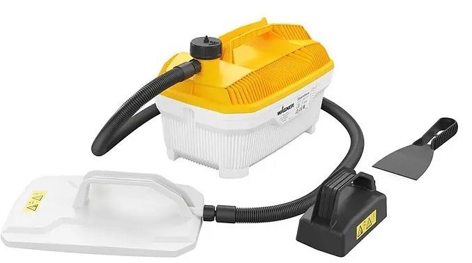 Parní odstraňovač tapet Wagner SteamForce Plus / 2000 W / 4 l / žlutá/bílá Varianta: ivi2
