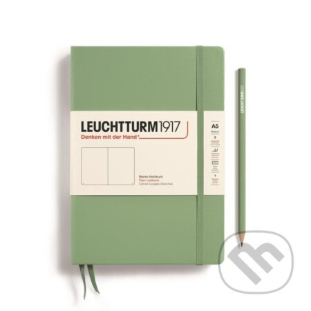 Leuchtturm1917 Zápisník Sage Medium A5 čistý