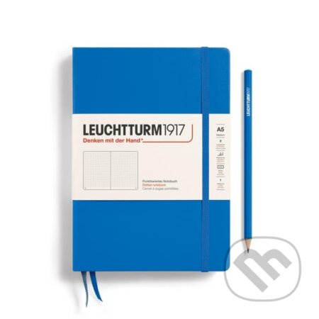 Leuchtturm1917 Zápisník Sky Medium A5 tečkovaný