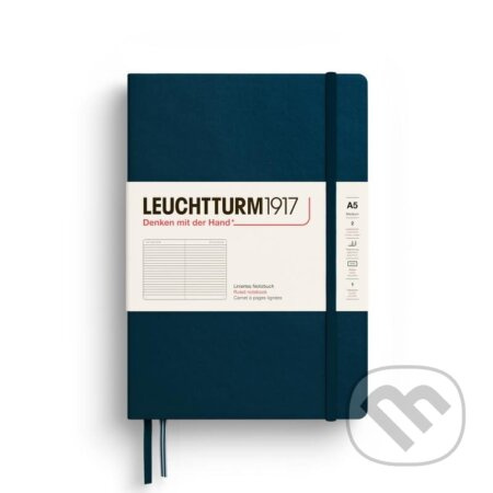 Leuchtturm1917 Zápisník Deep Sea Medium A5 linkovaný
