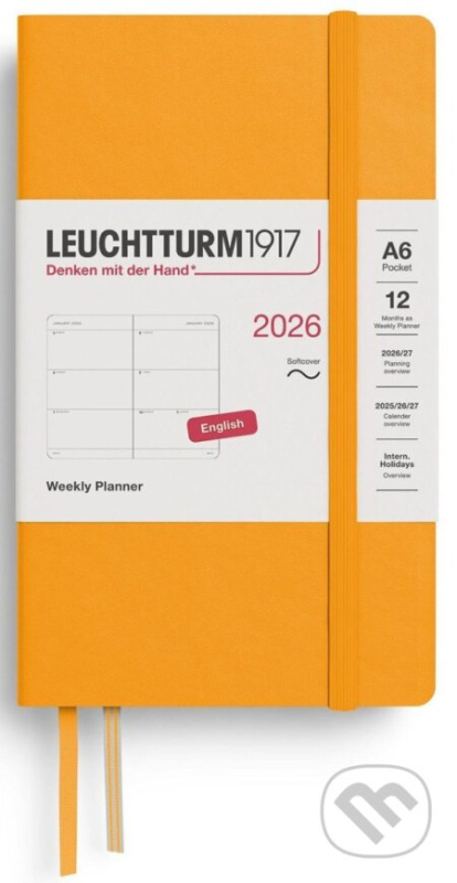 Weekly Planner 2026 Pocket (A6) Rising Sun