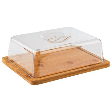 APS Podnos  poklop 24 x 18,5 cm bambus/polykarbonát 1 ks