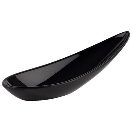 APS Lžička Friendly 4 cm PET melamin černá 1 ks