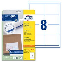 Avery Zweckform - univerzální etikety - 97,0×67,7 mm, 240 etiket