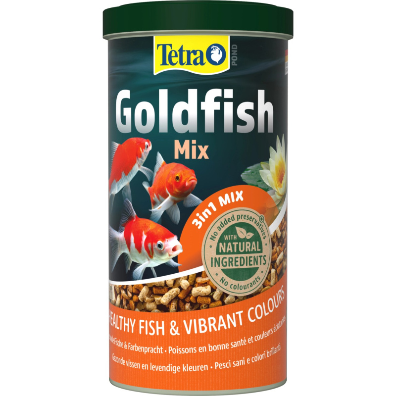 Tetra Kompletní krmivo pro zlaté rybičky v jezírku Pond Goldfish Mix, 1l