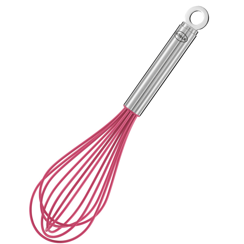 Rösle Šlehací metla silikonová růžová 27 cm 13586