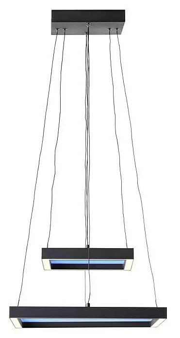 Stropní LED svítidlo Brilliant Icarus / 180 x 50 x 50 cm / ocel / černá Varianta: ivi1