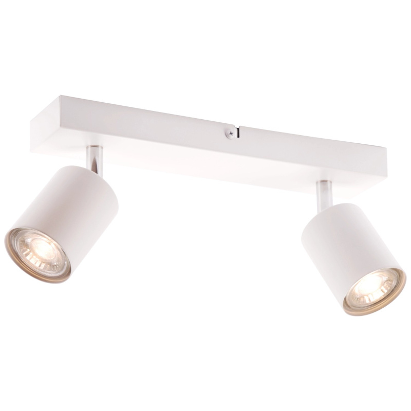 Brilliant LED bodové svítidlo Taio bílé 2xGU10 4,8W 350lm 3000K 13 x 6 x 35,5 cm