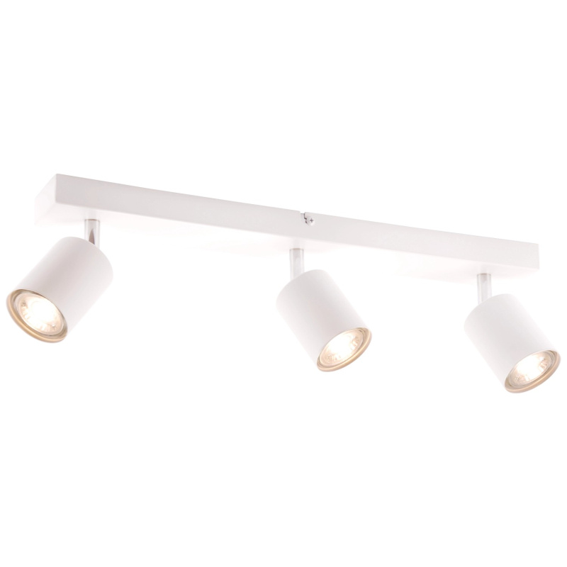 Brilliant LED bodové svítidlo Taio bílé 3xGU10 4,8W 350lm 3000K 13 x 6 x 52,5 cm