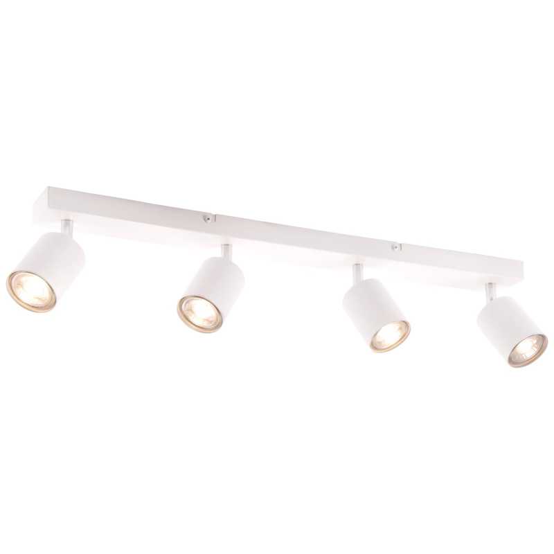 Brilliant LED bodové svítidlo Taio bílé 4xGU10 4,8W 350lm 3000K 13 x 6 x 69,5 cm