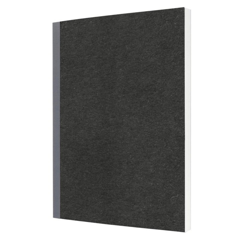 Zápisník SIGEL Quicknote A5 – čistý, 100 listů, černo-antracitový