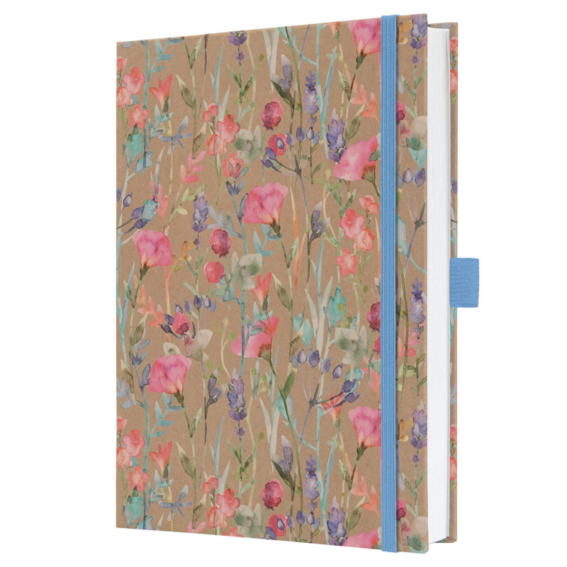 Záznamní kniha Sigel Jolie ® - A5, Pure Wildflowers, linkovaná