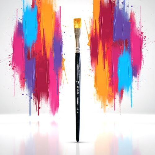 Elco-pinsel Štětec pro akryl syntetický vlas vel. 12