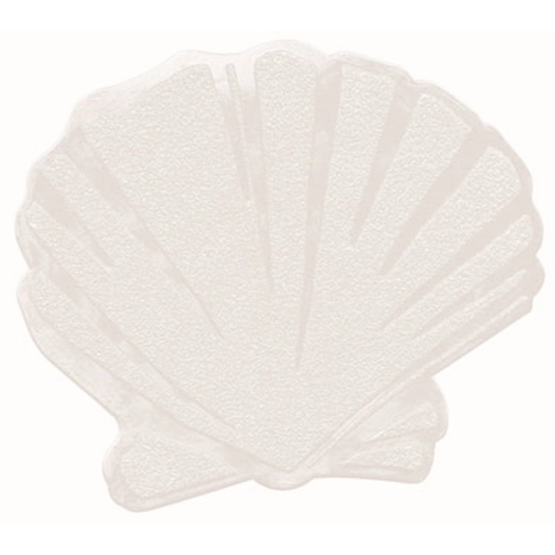 Kleine Wolke Sada protiskluzových podložek Minis Muschel sněhově bílých 6-dílná