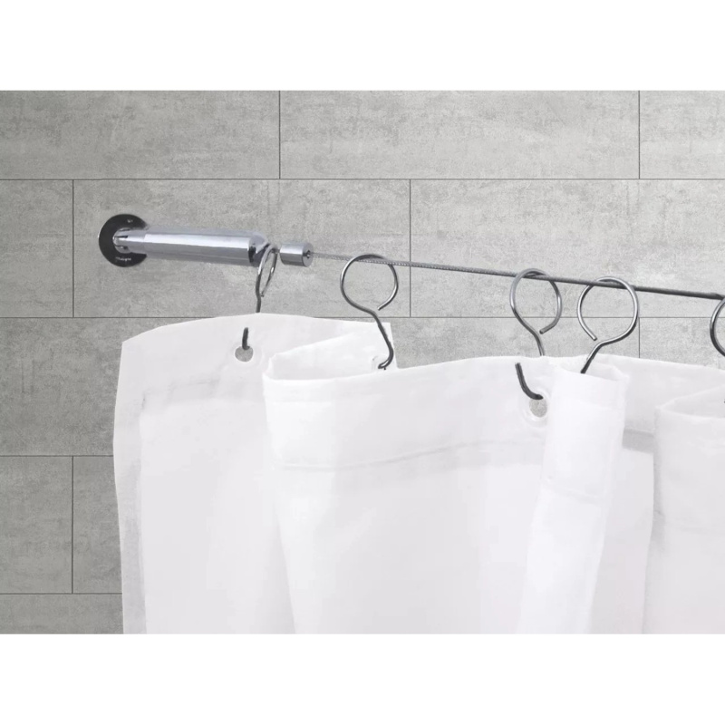 Lankový systém 500 cm na sprchový závěs Kleine Wolke chrom 3308101000