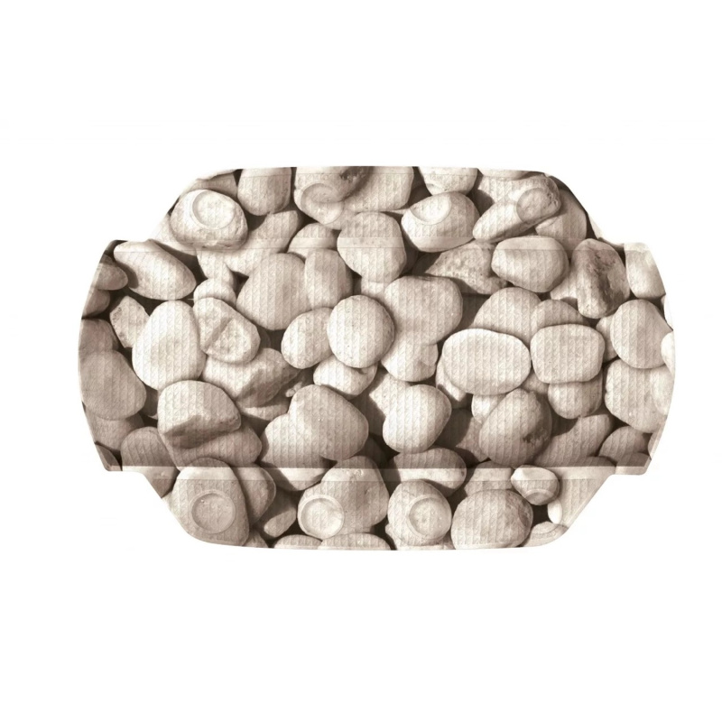 Kleine Wolke Šíjový polštářek Stepstone přírodní 36 x 92 cm