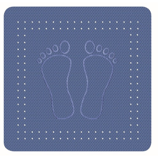 Kleine Wolke Foot protiskluzová podložka do vany modrá 36x72 cm 4 388 720 005