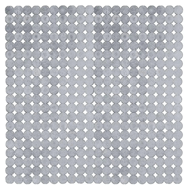 Kleine Wolke Protiskluzová podložka do sprchy Sign stříbrná 55 x 55 cm