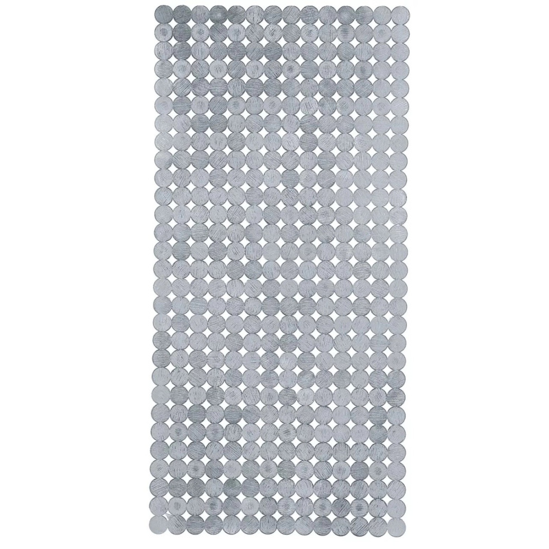 Kleine Wolke Protiskluzová podložka do vany Sign stříbrná 36 x 80 cm