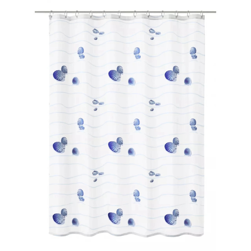 Kleine Wolke Sprchový závěs Miami modrý 120 x 200 cm