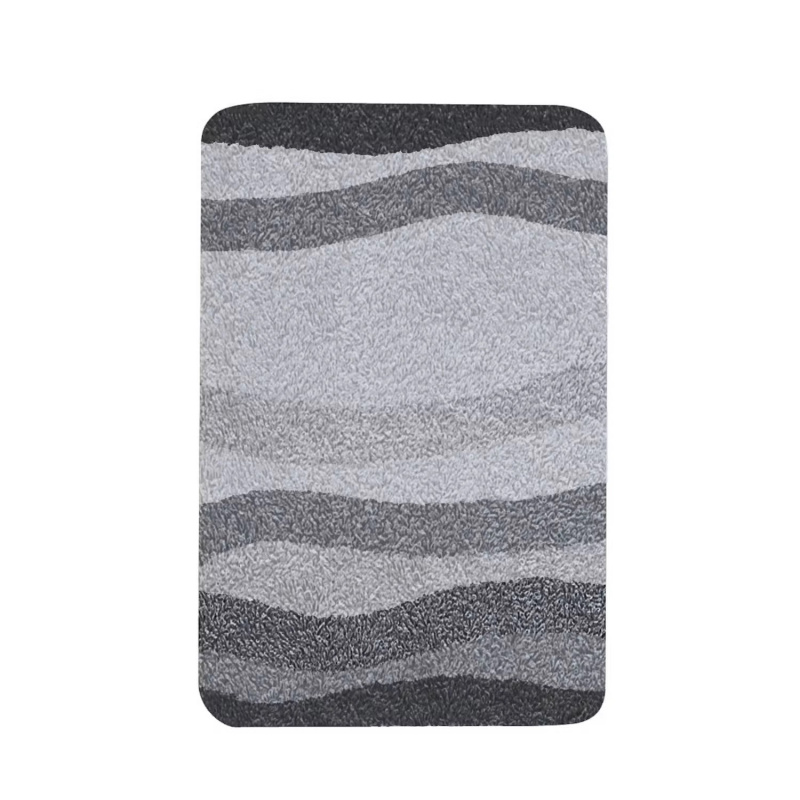 Kleine Wolke Koupelnová předložka Miami břidlicově šedá 60 x 90 cm